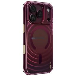 Case UNIQ Coehl Vela for iPhone 18 Pro / 17 Pro Magnetic Charging burgundy