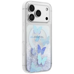 Case UNIQ Coehl Aria for iPhone 18 Pro / 17 Pro Magnetic Charging blue