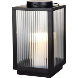 Lámpás MagicHome Karácsony, 1xLED meleg fehér, 3xAA, IP20, 22x22x38 cm