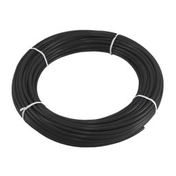Műanyag csővezeték, 1/4" (PE) - (átmérő 6,35 mm) - fekete