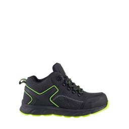 Cipő Urgent 255 S1 kompozit fekete/lime -41