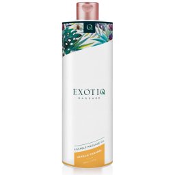 Exotiq - masszázsolaj (vanília-karamell, 500 ml)