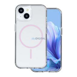 Anti Shock Thin MagSafe-kompatibilis tok Samsung Galaxy S25 Ultra - rózsaszín