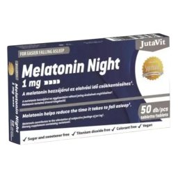 Melatonin Night 1mg tabletta 50db JutaVit
