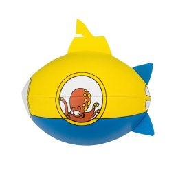 Neoprén vízi labda SUBMARINE ø 17 cm, sárga