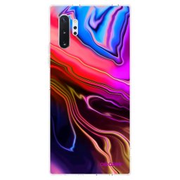 Átlátszó szilikon tok az alábbi mobiltelefonokra Samsung Galaxy Note 10+ N975F - Electric