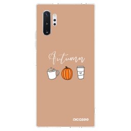Átlátszó szilikon tok az alábbi mobiltelefonokra Samsung Galaxy Note 10+ N975F - Autumn