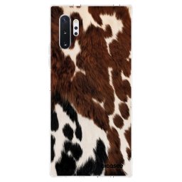 Átlátszó szilikon tok az alábbi mobiltelefonokra Samsung Galaxy Note 10+ N975F - Rust
