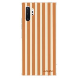 Átlátszó szilikon tok az alábbi mobiltelefonokra Samsung Galaxy Note 10+ N975F - Orange lines