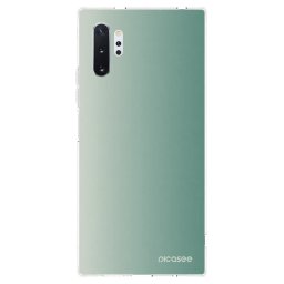 Átlátszó szilikon tok az alábbi mobiltelefonokra Samsung Galaxy Note 10+ N975F - Misty Sage