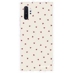 Átlátszó szilikon tok az alábbi mobiltelefonokra Samsung Galaxy Note 10+ N975F - Little Love