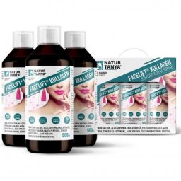 Facelift Kollagén 60 Napos Szépség Kúracsomag 3x500ml