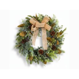 Karácsonyi ajtókoszorú WINTER GREEN Ø 45 cm