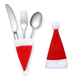 Evőeszköztartó SANTA POCKET piros, 1 db
