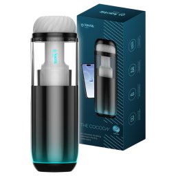 Kaotik Labs Cocoon - melegítős vibráló interaktív maszturbátor (átlátszó)