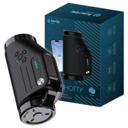 Kaotik Labs Shotty - lökő forgó interaktív maszturbátor (fekete)