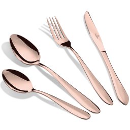 Berlinger Haus Evőeszköz készlet 24 részes rozsdamentes/fényes Rose Gold Collection BH/3075