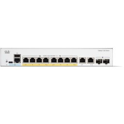 Cisco Catalyst C1300-8FP-2G 8 x 1G 2 x 1G RJ45/SFP kombinált PoE (120W) - C1300-8FP-2G