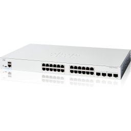 Cisco Catalyst switch C1200-24T-4G (24xGbE, 4xSFP, ventilátor nélküli) - REFRESH