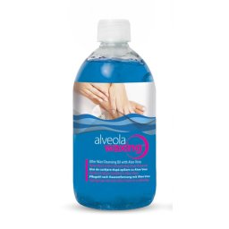 Alveola Waxing gyantázás utáni lemosó olaj Aloe Vera-val, 300 ml
