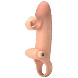 Szexjáték Vibráló péniszhüvely 15 cm x 4,5 cm TPE anyag