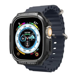 Spigen Rugged Armor Apple Watch UItra 4 /3 / 2 / 1 (49mm), Fekete tok