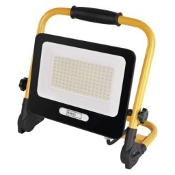GLARO 100 W-os LED-reflektor, sárga-fekete, IP65, 10 000 lm, semleges fehér