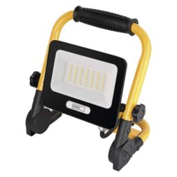GLARO 30 W-os LED-reflektor, sárga-fekete, IP65, 3000 lm, semleges fehér