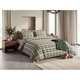 Pamut ágynemű WINTER PLAID színes Ágyneműhuzat mérete: 2 db 70 x 90 cm | 200 x 220 cm