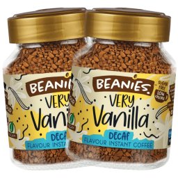 Beanies Koffeinmentes vanília ízű instant kávé DUO 2X50 g