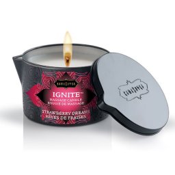 Kamasutra - Eper lom masszzs gyertya 170 g