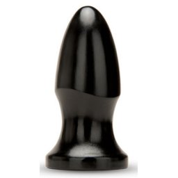 Plug Bullet - rzki anal plug, 10 cm, fekete