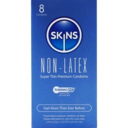 Skins vszer Latexmentes Ultra Vkony 8 darab 57 mm tmr tltsz