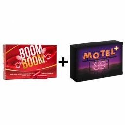 BOOM BOOM - 2 DB + Motel 69 - 2 db kapszula csomag