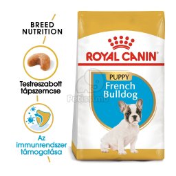 Royal Canin French Bulldog Puppy - Francia Bulldog kölyökkutya száraz táp 3 kg
