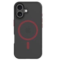Tactical MagForce Hyperstealth 2.0 Apple iPhone 17 MagSafe hátlap tok, fekete/piros