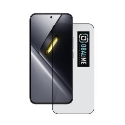 OBAL:ME 5D Xiaomi Poco X8 Pro Max kijelzővédő üvegfólia, fekete
