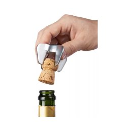 Vacu Vin pezsgősüveg nyitó inox
