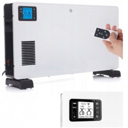 Boxer Elektromos konvektoros fűtés termosztáttal, távírányítóval, BX-3203 Turbo 2300W