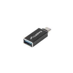 LANBERG USB-C(M) 3.1 USB-A(F) adapter USB-A(F)-re fekete OTG