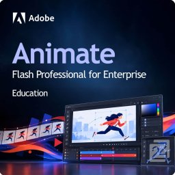 Adobe Animate Flash Professional for Enterprise EDU 100+ User