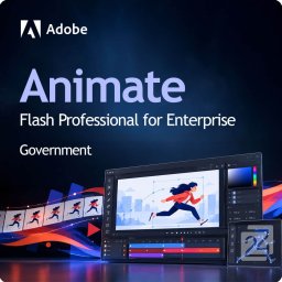 Adobe Animate Flash Professional for Enterprise GOV 100+ User