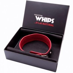 Whips Bilincs Állítható 38-44 cm Fekete bőr 4 cm széles