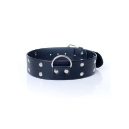 Fetish B sorozat BDSM nyakörv fém szegekkel állítható méret 4 cm széles fekete