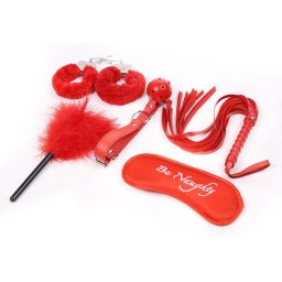 Fetish Fever Kötöző szett 5 részes piros