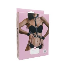 Pure Lust Kötöző Minimalista csuklópánttal Fekete