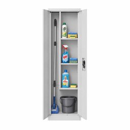 SZÉF NAGYKER(R) MAXI CLEAN Fém takarítószekrény - RAL 7035