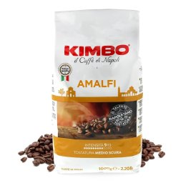 Kávé szemes, 1000g, Kimbo Amalfi 100% Arabica