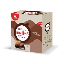 Kávékapszula, Nespresso kompatibilis, Gimoka Espresso Cremoso, 50db kapszula