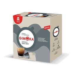 Kávékapszula, Nespresso kompatibilis, Gimoka Espresso Deciso, 50db kapszula